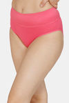 Zivame Anti-Microbial High Rise Full Coverage Tummy Tucker Hipster Panty (Pack of 2) - Multicolor — thumbnail 4